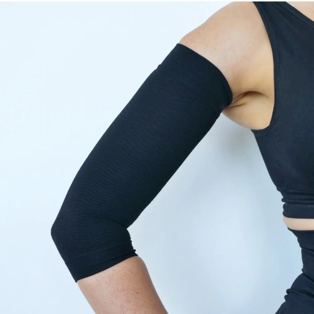 Enhance Active Arm Shapers, XXL (see description), Black - NEW